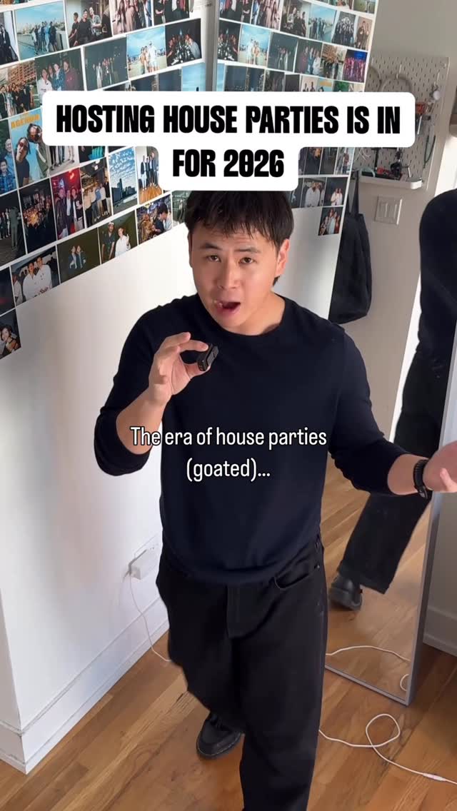house parties are in for 2026