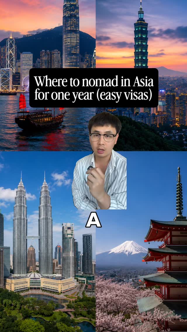where to nomad in asia for one year